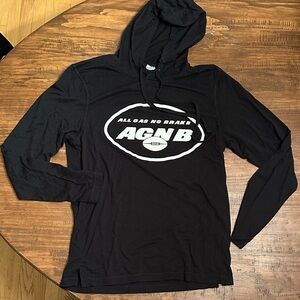 JETS Black Hoodie